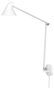 NJP Box LED Applique da Parete 2700K Long White/White - Louis Poulsen