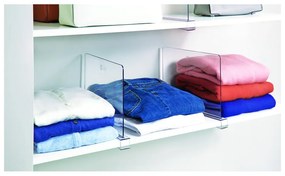 Divisorio trasparente per scaffali iDesign The Home Edit, lunghezza 30,9 cm - iDesign/The Home Edit