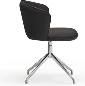 Set di sedie da pranzo nera in imbottito 2 pz Add – Teulat