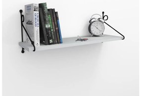 Mensola da parete SERAMONI 27x72 cm bianca