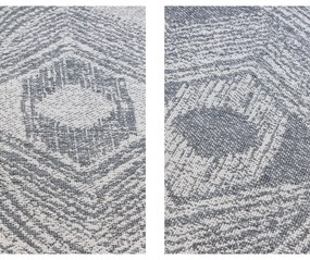 Tappeto rotondo da esterno grigio crema ø 140 cm Gemini - Elle Decoration