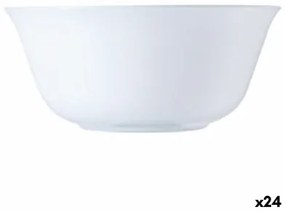 Ciotola Luminarc Carine Bianco Vetro (12 cm) (24 Unità)