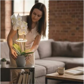 Lampada LED dimmerabile da interno per la coltivazione di piante GROW LED/8W/5V