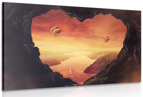 Stampa su tela – Vista dalla caverna
