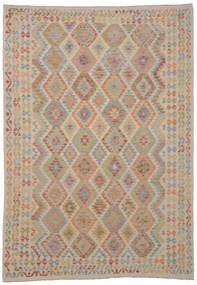 Kilim Tappeto 210 x 290 (Afghanistan) Tessuto A Mano