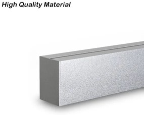 Brilagi-LED Lampadario dimmerabile SLEEKLINE SMART LED/40W/230V Wi-Fi Tuya argento + telecomando