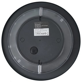 Lampada da parete per esterni nera con LED incluso IP54 - Soleil