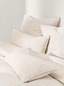 Copripiumino in lino lavato a righe Telma