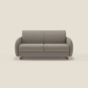 Ninfea divano letto Design Morbido con Piedini alti in Metallo e Materasso H18 cm in tessuto impermeabile T03