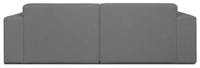 Divano grigio 228 cm Roxy - Scandic