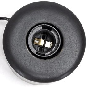 Aigostar - Lampada da tavolo 1xE27/60W/230V nero