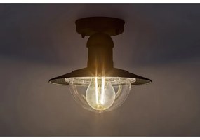 Brilagi - Plafoniera da esterno MOLDE 1xE27/60W IP44 nera