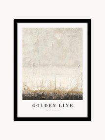 Stampa digitale incorniciata Golden Line