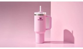 Borraccia termica rosa in acciaio inox 1,18 l Quencher H2.0 FlowState Tumbler Cherry Blossom – Stanley