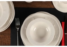 Set da tavola 24 pezzi, bianco/porcellana