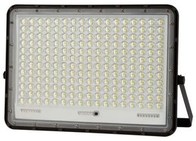 LED Proiettore solare da esterno LED/30W/3,2V 6400K nero + +TC