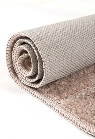 Set di tappetini per il bagno marroni 2 pz 50x80 cm Yeni Cizgli – Foutastic