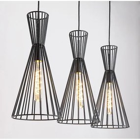 Rabalux 72006 - Lampadario a cavo LEANDROS 3xE27/60W/230V