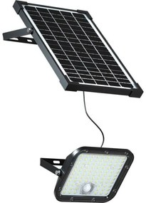 Faro solare LED con sensore LED/30W/6,4V 6400K