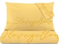 Completo letto matrimoniale I love yellow Quotes