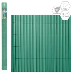 Recinzione da Giardino Verde PVC 1 x 300 x 200 cm