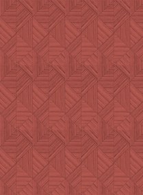 Arte International Carta da parati Optique - Rubis