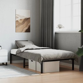 Giroletto İn Metallo Nero 90x200 Cm /