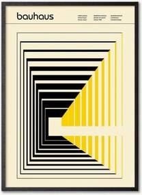Stampa digitale incorniciata Bauhaus Abstract