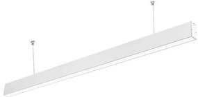 Lampadario su corda LED SAMSUNG CHIP LED/40W/230V 6400K bianco