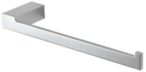 Porta salviette da muro L 35 cm in alluminio argento Sky