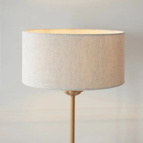 Endon 110728 - Lampada da tavolo HIGHCLERE 1xE14/7W/230V beige/ottone