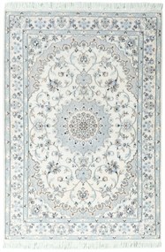 Nain Tappeto 100x150 Beige (Iran) Annodato A Mano