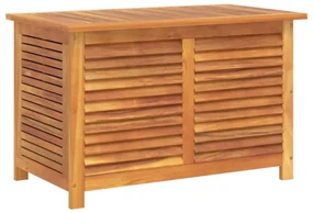 Contenitore giardino con feritoia 90x50x56cm massello acacia