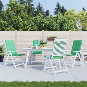 Cuscini Per Sedie 4 Pz Grigi 120x50x3 Cm İn Tessuto /