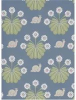 Little Greene Carta da parati Burges Snail - Juniper
