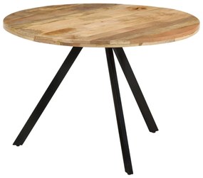 Tavolo da pranzo 110x75 cm in legno massello di mango