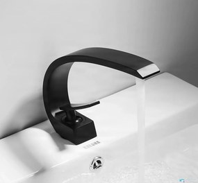 GB1424-zs: Rubinetto per lavabo EYN GB1424 con LED in più finiture, tra cui oro e nero opaco — Anticato rustico