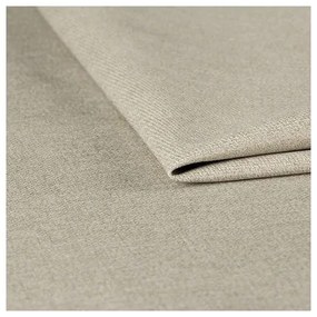 Chaise longue beige con rivestimento in velluto a coste Lord – Ropez