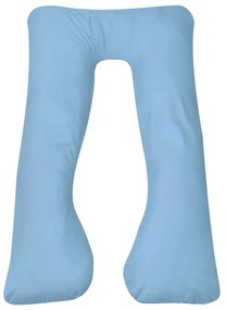 Cuscino Di Gravidanza 90 X 145 Cm Azzurro /