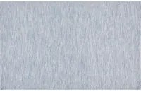 Tappeto Blu Cotone 140 x 200 cm Rettangolare Intrecciato a Mano Moderno Minimalista