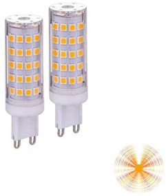 Vivida bulbs led g9 7w 629 lm (360°)  3000k 21x69mm 2pcs blister