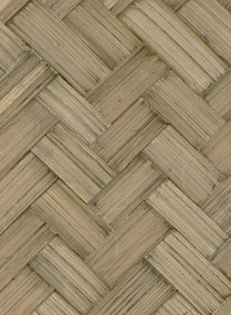 CMO Paris Tapete Bambou Grand Chevron - Fumé