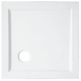 Piatto doccia SENSEA in pmma Essential bianco L 70 x L 70 x H 5 cm lucido
