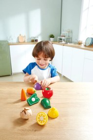 Tagliare la verdura - in legno