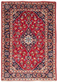 Kashan Tappeto persiano 150x100 Rosso (Iran) Annodato A Mano