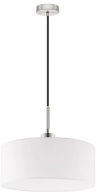 Eglo - Lampadario LED a cavo TUNJA 1xE27/60W/230V bianco