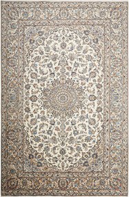 Kashan Tappeto 200 x 330 Beige (Iran) Annodato A Mano