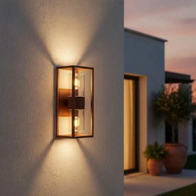 Applique Corten 2xG9 - SERIE VIMO -