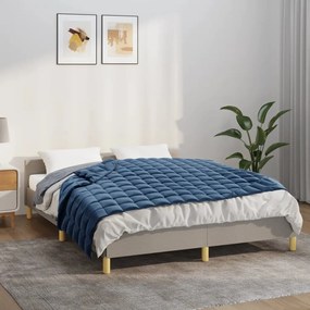 Coperta Ponderata Blu 150x200 Cm 11 Kg Tessuto /