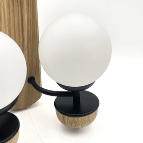 Brilagi - LED Applique COTTAGE 2xG9/40W/230V quercia/bianco